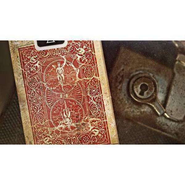 Mazzo di carte Bicycle - Vintage series 1800 - Dorso Rosso - Marked (Segnato)