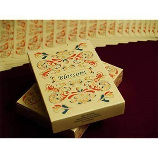 Mazzo di carte Blossom Deck (Fall) Platinum Metallic Ink by Aloy Studios USPS