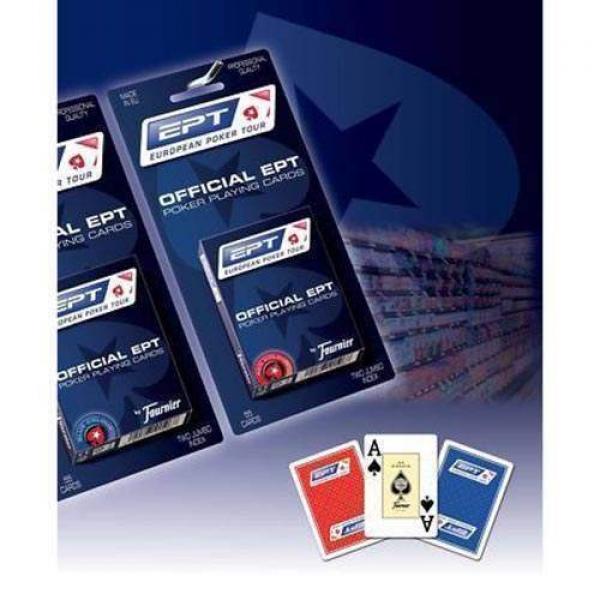 Mazzo di carte Fournier Official EPT - dorso blu