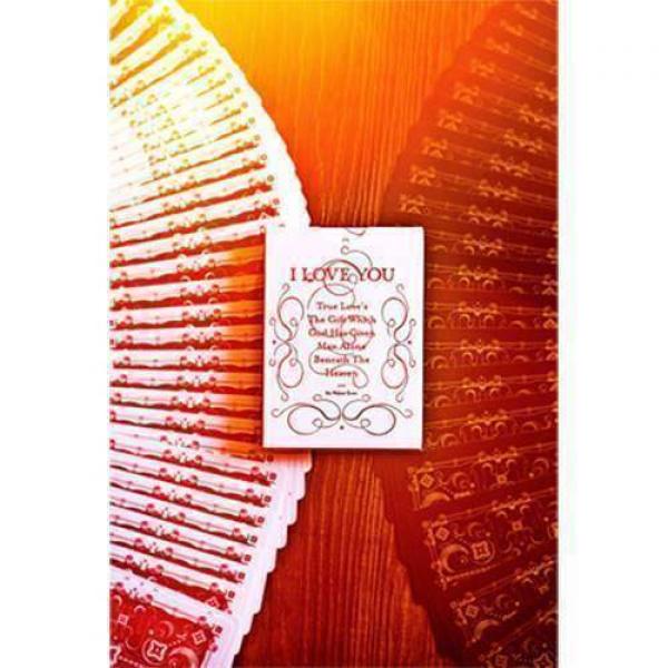 Mazzo di carte Love Art Deck (Red - Limited Edition) by Bocopo.co USPPC