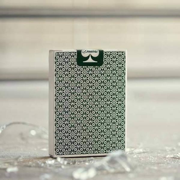 Mazzo di carte Madison Dealers Marked - Erdnase Green by Ellusionist