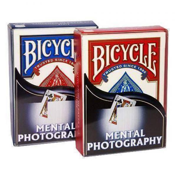 Mental Photography Deck Bicycle - dorso blu