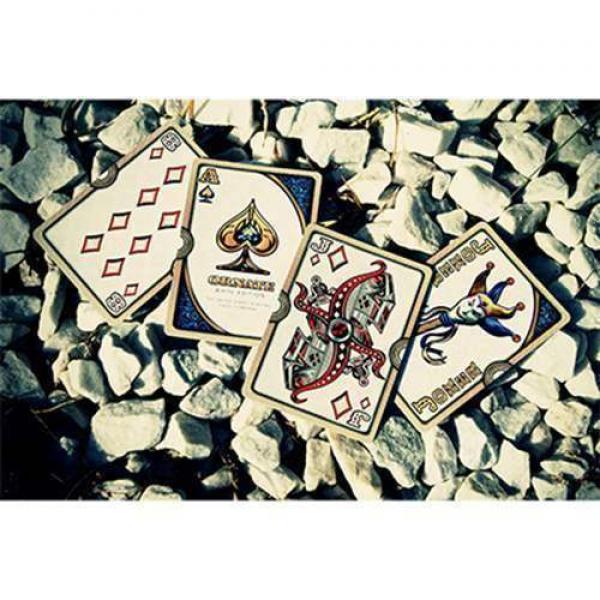 Mazzo di carte ORNATE White Edition Playing Cards (Amethyst) by OPC