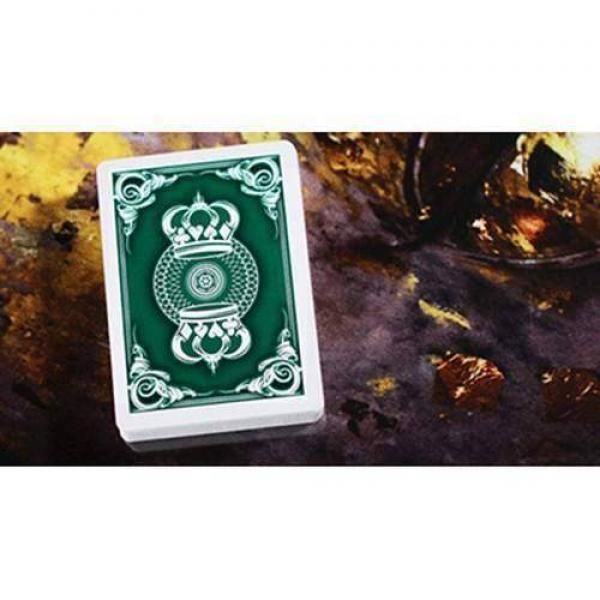 Mazzo di carte The Crown Deck (Green) from The Blue Crown