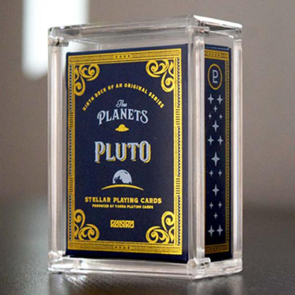 The Planets: Pluto Mini Playing Cards - con custodia in plexiglass