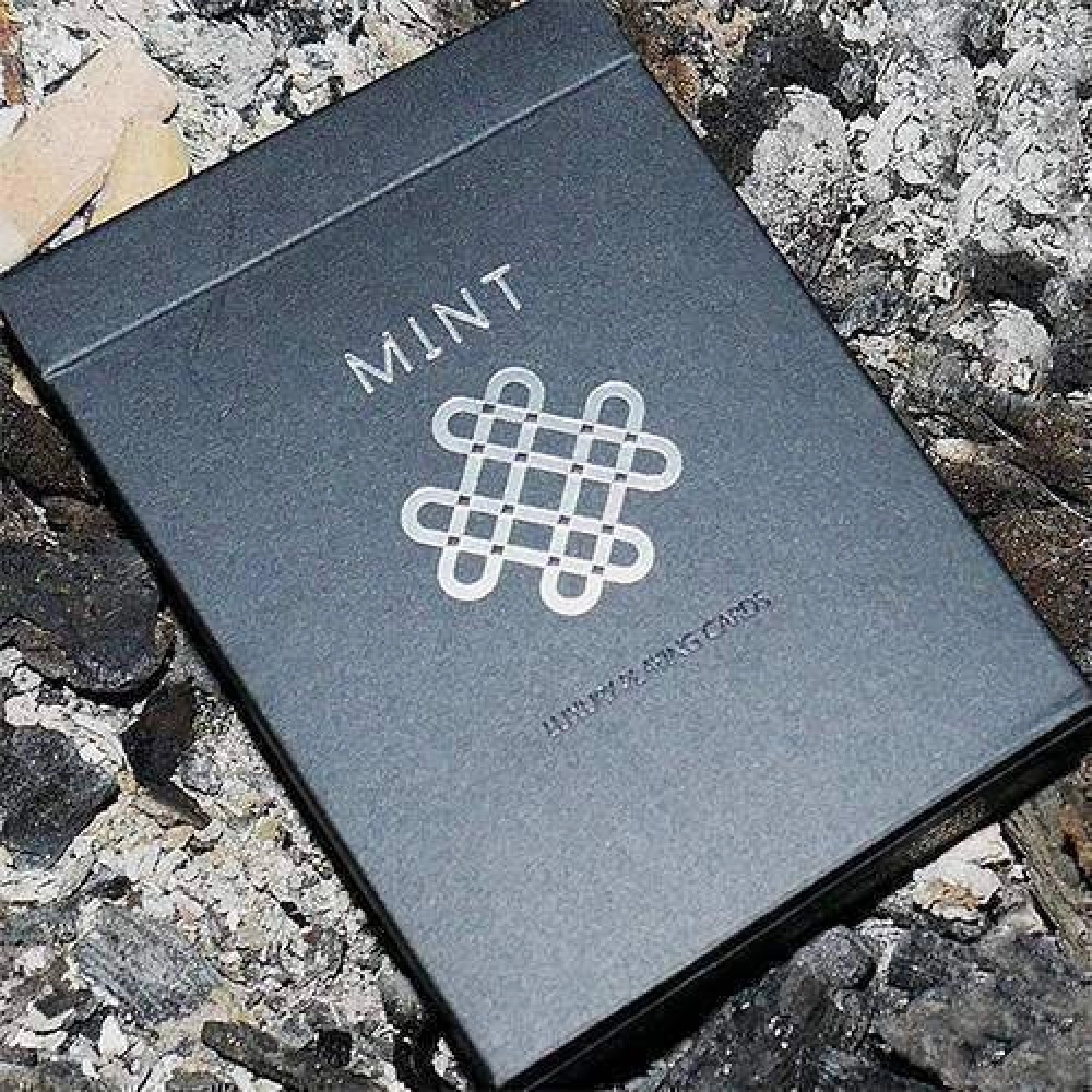 Mazzo di Carte Black Mint Deck