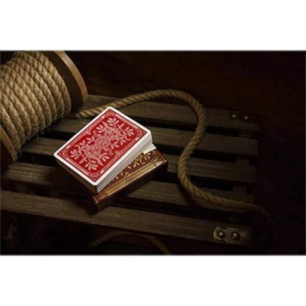 Mazzo Invisibile - Invisible Deck Monarchs Playing Cards (Red) by Theory 11
