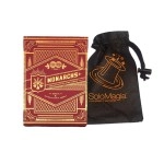 Mazzo di carte Monarchs Playing Cards (Red) by Theory 11 - con SOLOMAGIA Card Bag