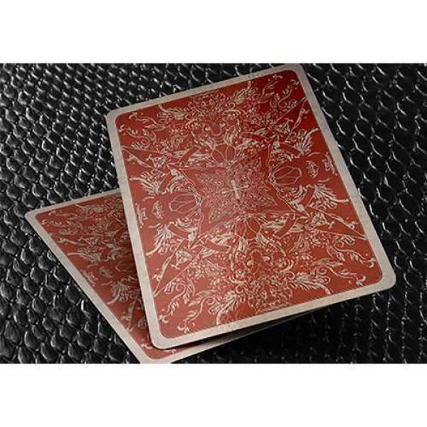 Mazzo di carte Montague vs Capulet Playing Card - Romeo and Juliet by LUX Playing Cards - Box marrone