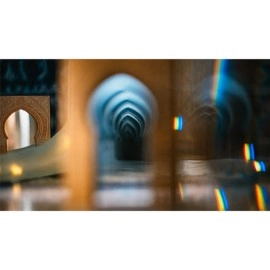 Mazzo di carte Limited Edition 2019 National Playing Card Deck Zellij Tile (Spade Gate) LAGOON/WHITE by Seasons Playing Card