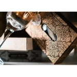 Mazzo di carte Limited Edition 2019 National Playing Card Deck Zellij Tile (Spade Room) LAGOON/BLACK by Seasons Playing Card