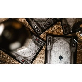 Mazzo di carte Limited Edition 2019 National Playing Card Deck Zellij Tile (Spade Room) LAGOON/BLACK by Seasons Playing Card