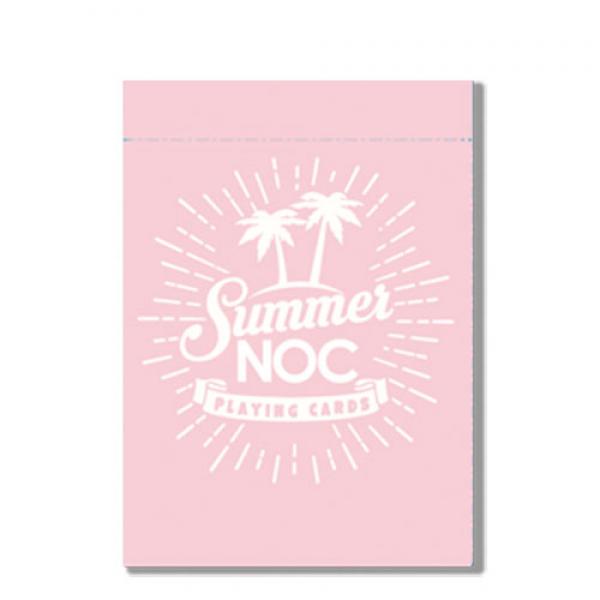 Mazzo di carte Limited Edition NOC Summer (Pink) Playing Cards - Numbered Seal