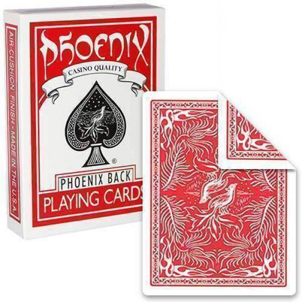 Mazzo di carte Phoenix Gaff cards - Doppio Dorso R...