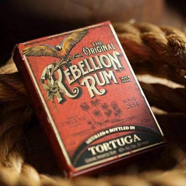 Mazzo di carte Rebellion Rum (Prohibition Series) by Ellusionist 