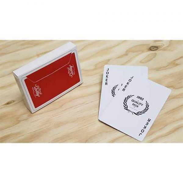 Quality Cardistry 1902 2nd Edition Red Playing Cards