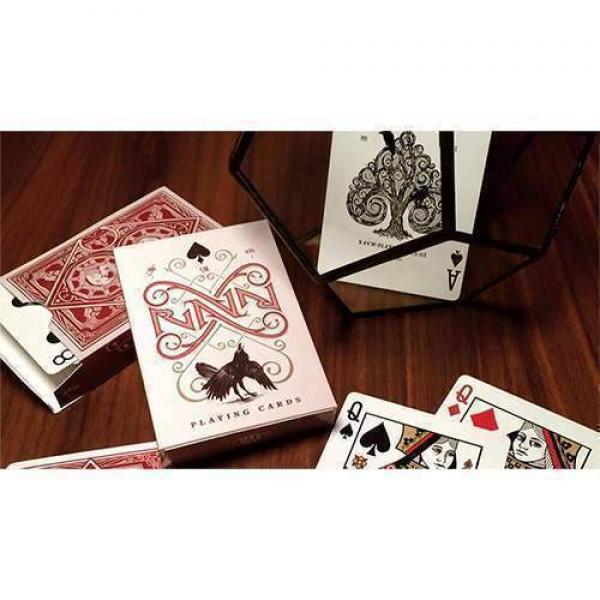 Mazzo di carte Ravn Playing Cards (Rosso) Designed...
