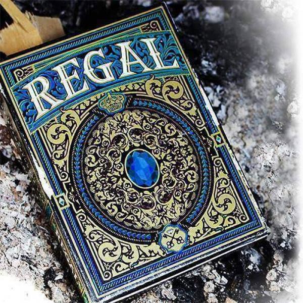 Mazzo di carte Regal by Gamblers Warehouse - Blue
