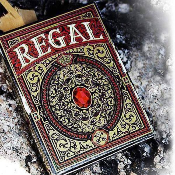 Mazzo di carte Regal by Gamblers Warehouse - Red