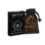 Mazzo di carte Bicycle Shadow Masters by Ellusionist - con SOLOMAGIA Card Bag