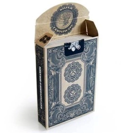 Mazzo di carte Silver Certificate Unbranded Deck by Gambler's Warehouse 