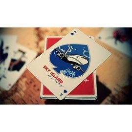 Mazzo di carte Sky Island Deck (Red) by The Blue Crown