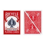 Mazzo di carte Split Pop Eyed Popper Deck Bicycle (Rosso) 