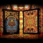 Mazzo di carte Bicycle - Stained Glass Phoenix Playing Cards
