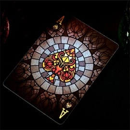 Mazzo di carte Bicycle - Stained Glass Phoenix Playing Cards