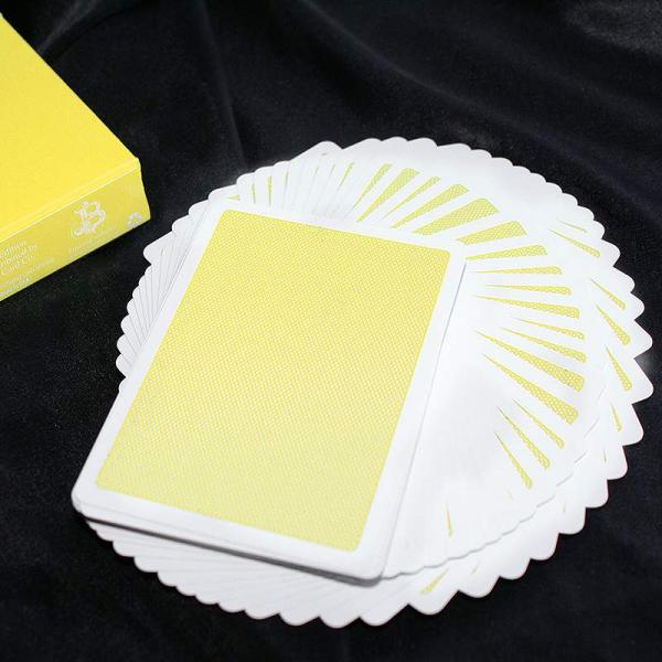 Mazzo di Carte Steel Yellow Playing Cards (V2 Edition) by Bocopo