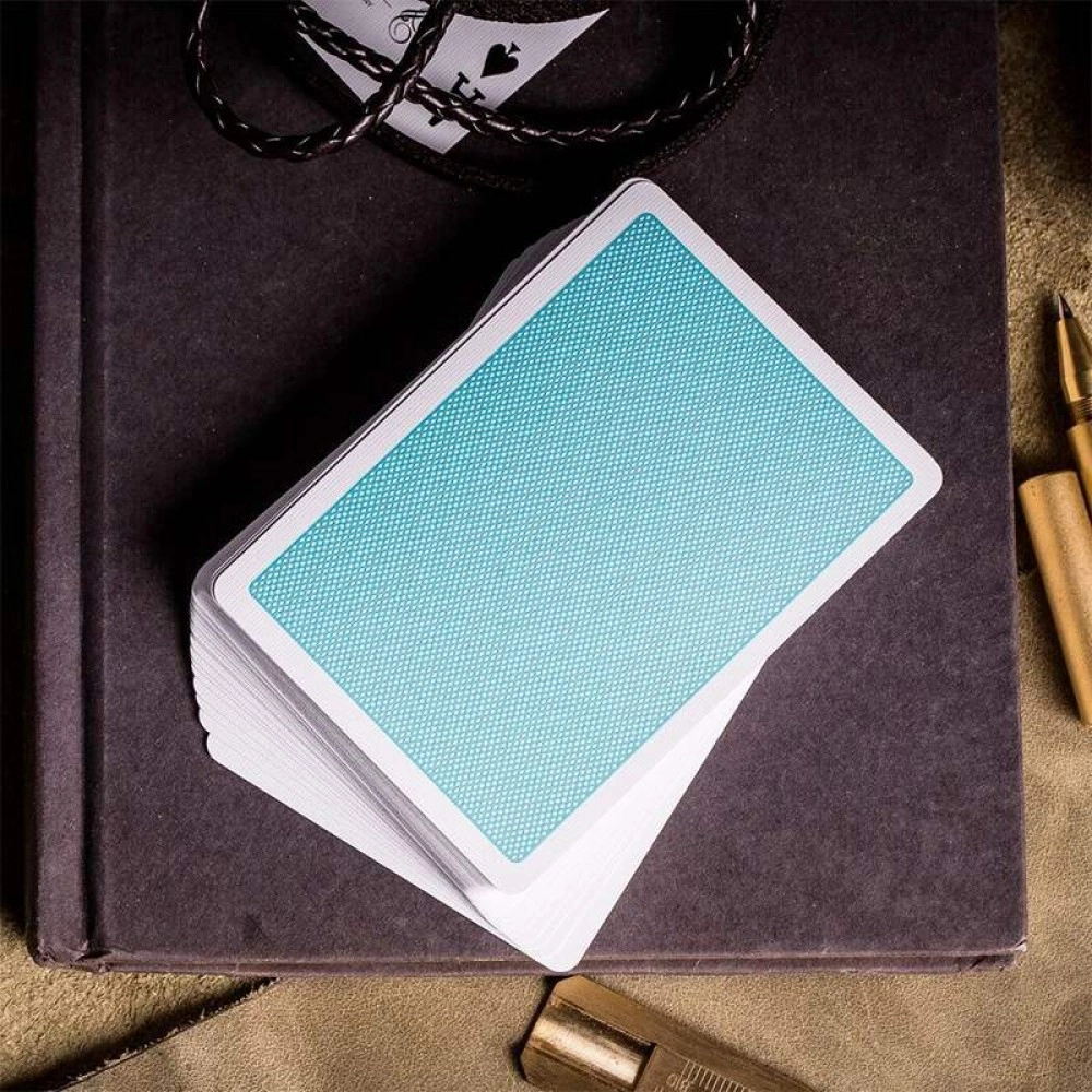 Mazzo di Carte Steel Blue Playing Cards (V2 Edition) by Bocopo