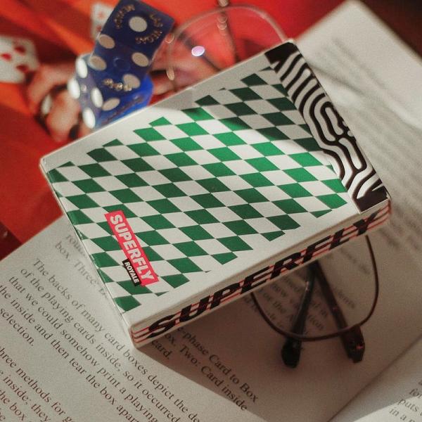 Mazzo di carte Superfly Royale Green Playing Cards