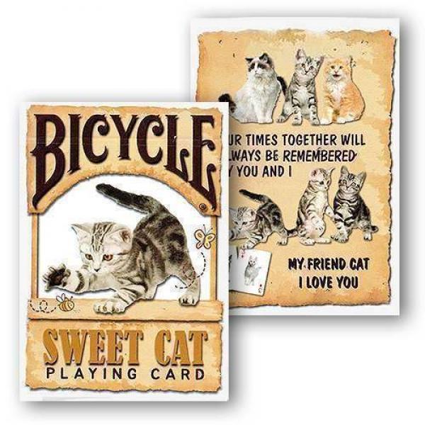 Mazzo di carte Bicycle - Sweet Cat Playing Cards