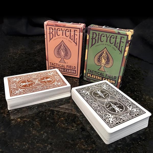 Mazzo di carte Bicycle - Tactical Field - Brown Ca...