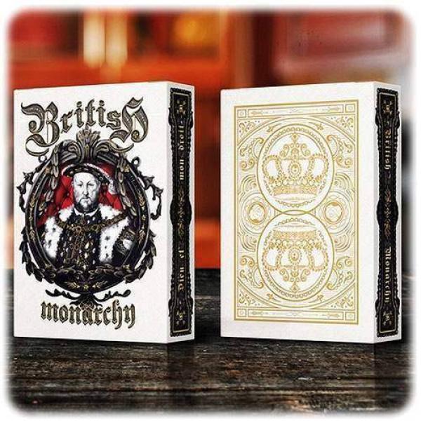 Mazzo di carte Tally Ho - King Henry VIII (Limited Edition) British Monarchy Playing Cards by LUX Playing Cards