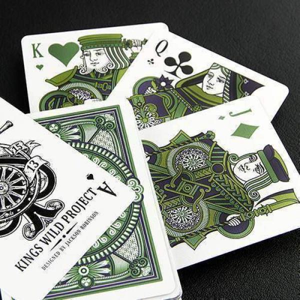 Mazzo di Carte Tally Ho - Emerald - White Edition