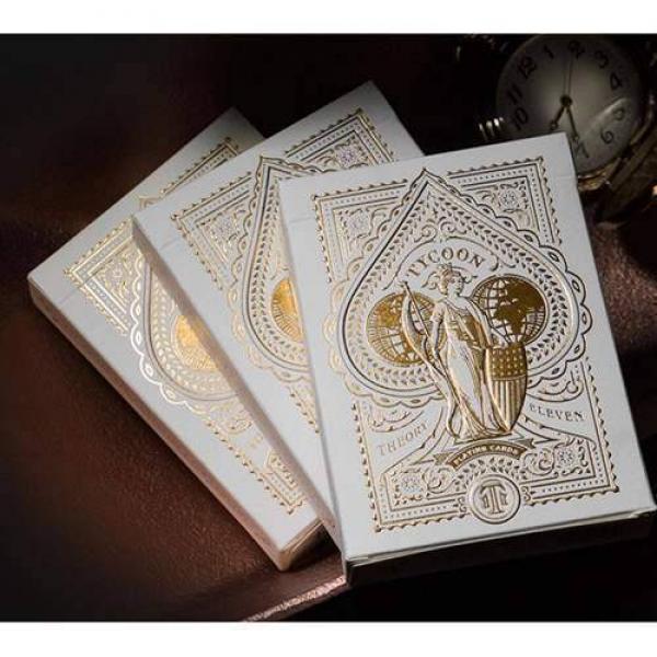 Mazzo di carte Tycoon Ivory playing cards by Theory 11