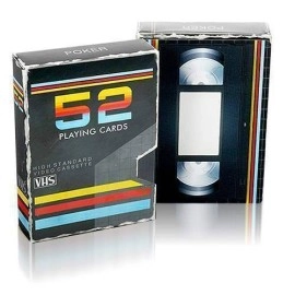 Mazzo di carte VHS Playing Cards