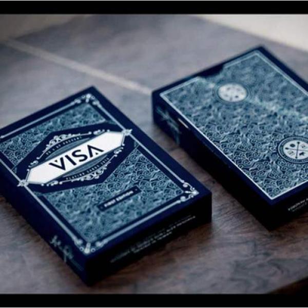 Mazzo di carte VISA Blue Playing Cards by Patrick Kun and Alex Pandrea