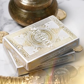 Mazzo di carte White Aurelian Playing Cards