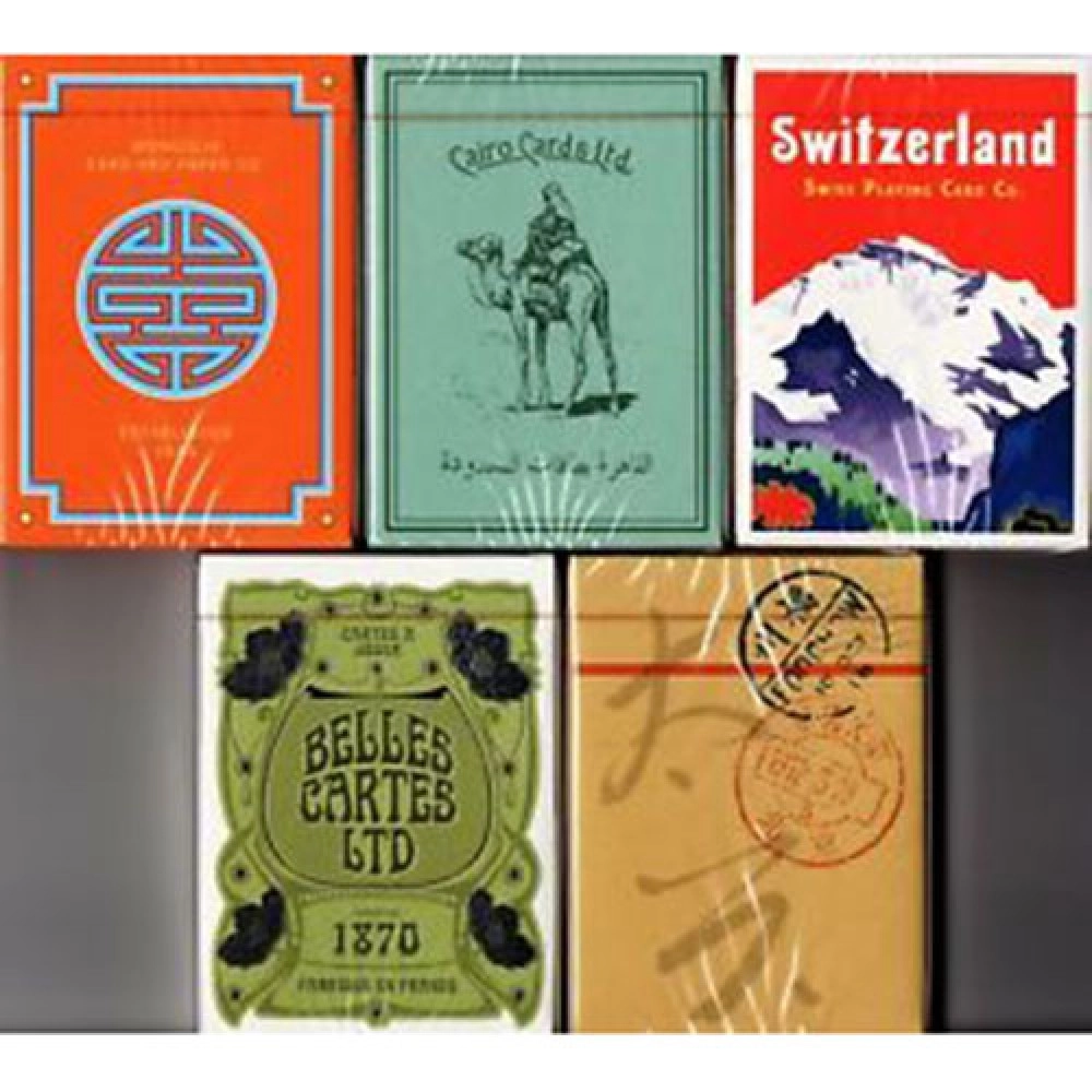 Limited World Tour: Deluxe Set of 5 decks