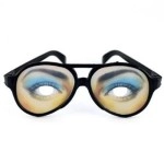 Occhiali Gag Donna - 1 Pair Female Joke Funny Glasses 