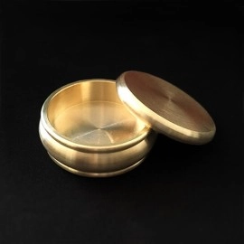 Buddha Slot Box Half Dollar - ottone