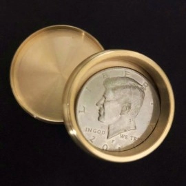 Buddha Slot Box Half Dollar - ottone