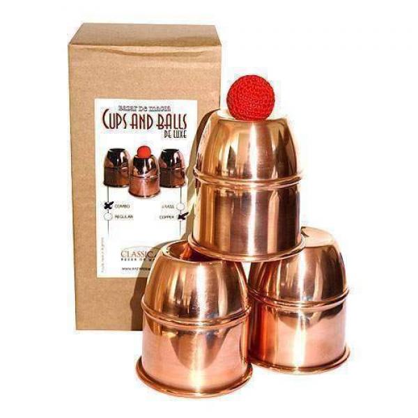 Cups and Balls w/Chop Cup Combo (Copper) by Bazar de Magia