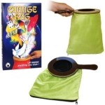 Sacchetto scambi - Con doppio scambio e cerniera manico in legno - Verde