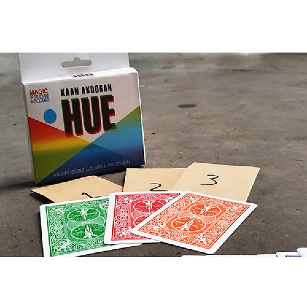 HUE Red (Gimmicks and Online Instructions) by Kaan Akdogan and MagicfromHolland