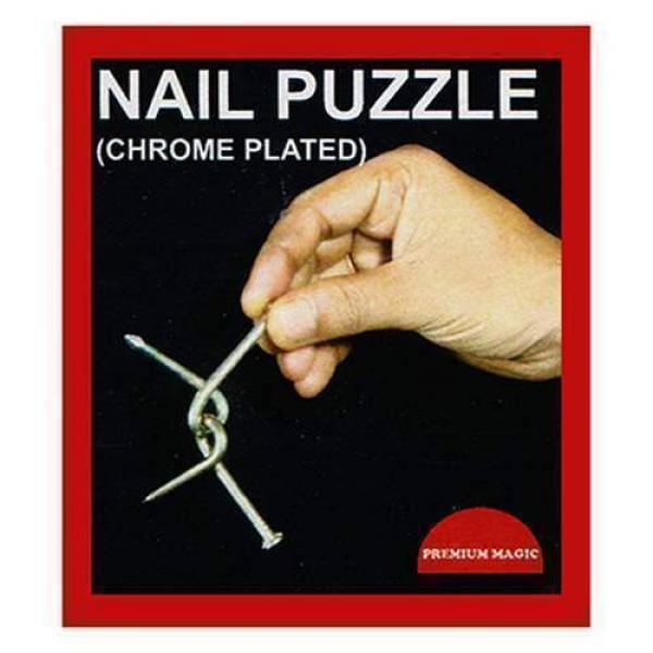 I Chiodi Intrecciati - Nail Puzzle (Chrome Plated) by Premium Magic - Rompicapo
