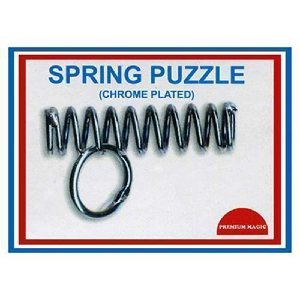 Spring Puzzle (Chrome Plated) by Premuim Magic - Rompicapo