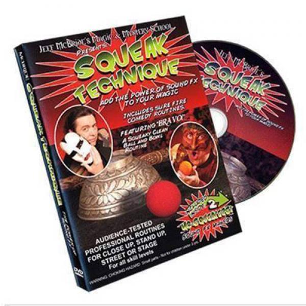 Squeak Technique by Jeff McBride - DVD e Squeakers 